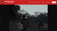 Desktop Screenshot of adonismusatiproject.org